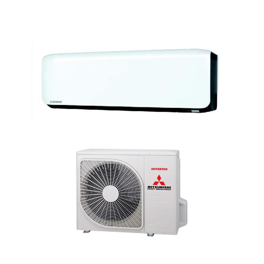 Mitsubishi Heavy Premium 3,5kW black-white single split set + WiFi