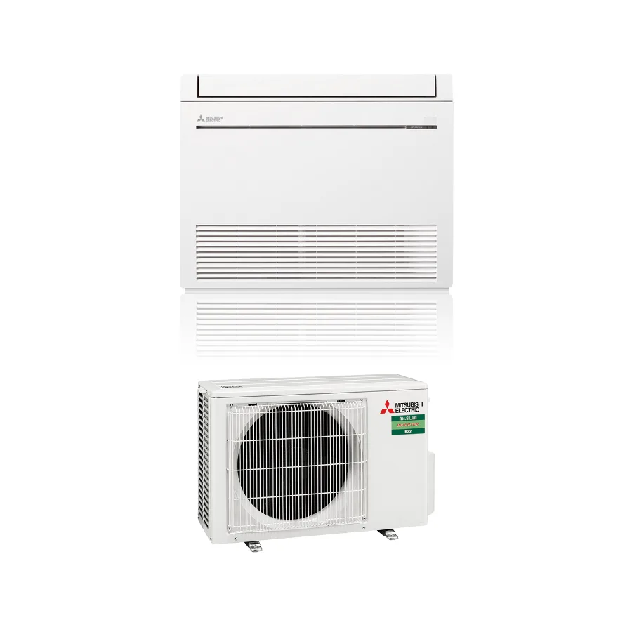Mitsubishi Electric vloermodel 3,5kW single split set