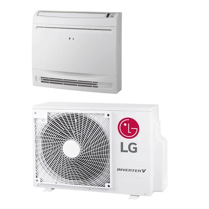 LG UQ09F 2,5kW vloermodel single split set