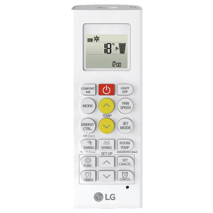LG AC09BK 2,5kW Artcool Black Mirror WiFi binnenunit - Afbeelding 10