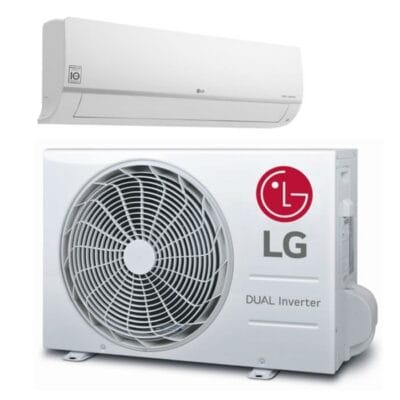 LG Standard Plus aircoset met witte binnenunit en buitenunit