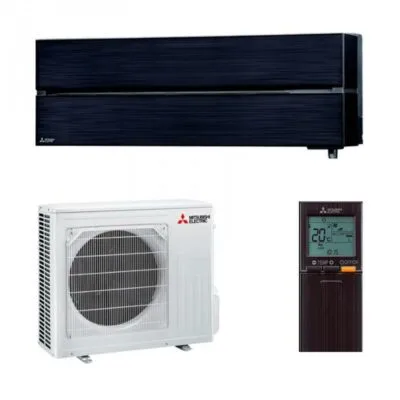 Mitsubishi Electric Diamond onyx black 5,0kW single split set