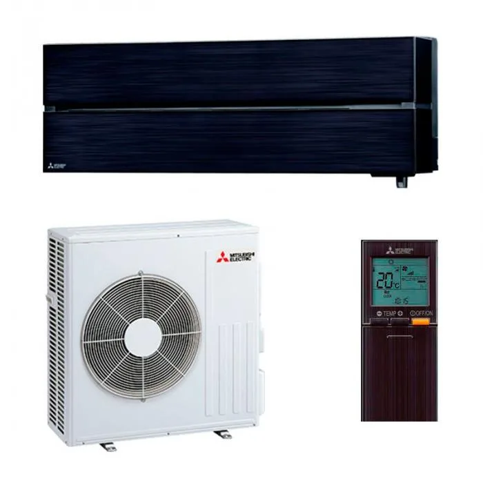 Mitsubishi Electric Diamond onyx black 6,0kW single split set