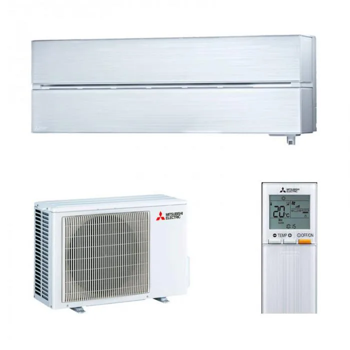 Mitsubishi Electric Diamond pearl white 2,5kW Zubadan single split set