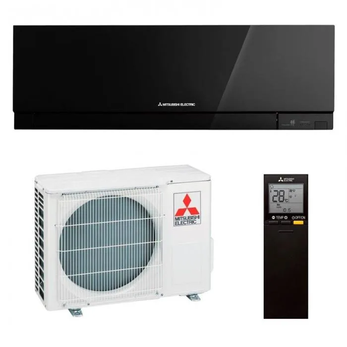 Mitsubishi Electric Premium onyx black 3,5kW single split set - Afbeelding 4