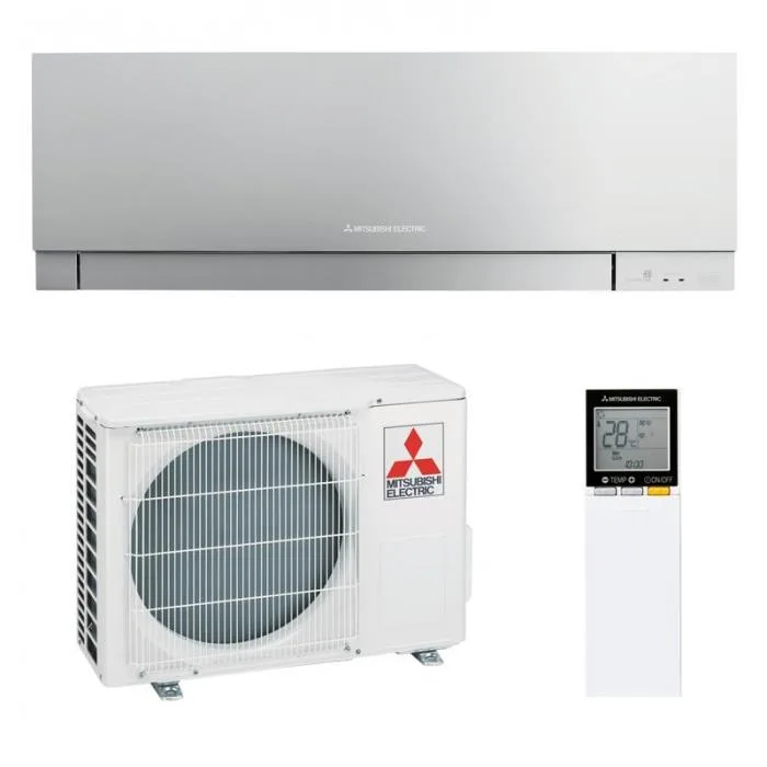 Mitsubishi Electric Premium silver 2,5kW single split set - Afbeelding 4