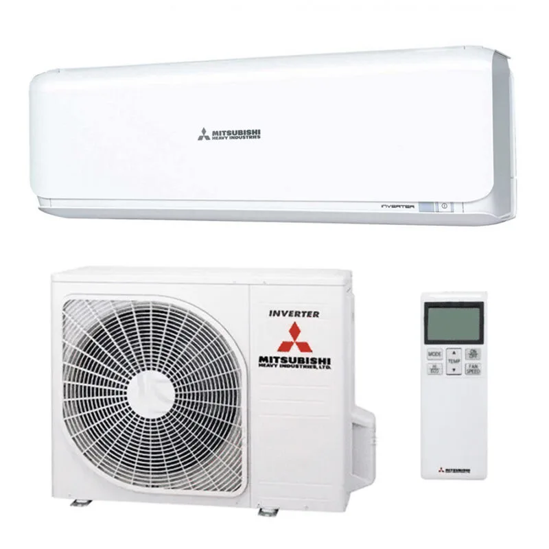 Mitsubishi Heavy Diamond Hyper 3,5kW wit single split set met WiFi