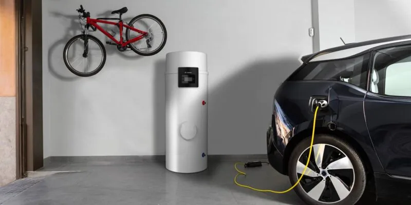 Remeha Azorra Ace warmtepompboiler opstelling