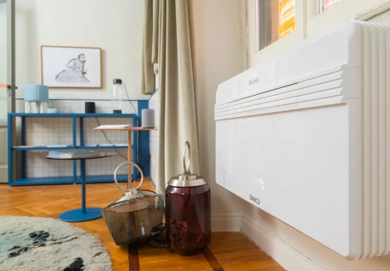 Airco zonder buitenunit in interieur