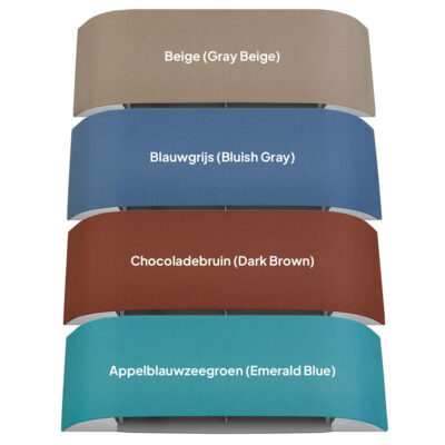 Toshiba Haori airco - Verwisselbare hoes stof - Meerdere kleuren (Blauwgrijs/Appelblauwzeegroen/Chocolade bruin/Beige)