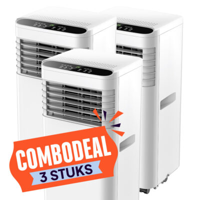 combo deals hoge korting op mobiele airco 3 stuks